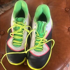 SC Black and Green basketball  Shoes
